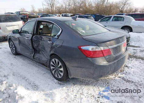 2015 Honda Accord Hybrid Ex-L из США, поврежденный, VIN 1HGCR6F58FA012443